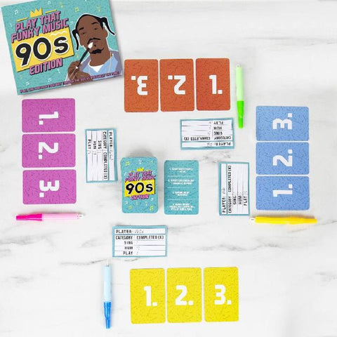 Gift Republic Kaartspel - Play that Funky Music 90s Edition