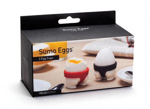 Peleg Design Eierdopjes Sumo Eggs set van 2