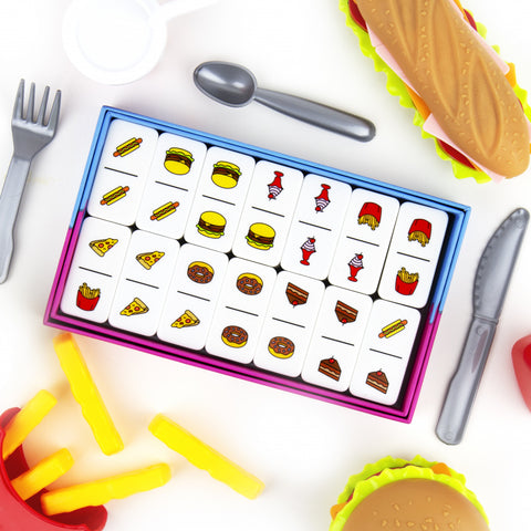 Gift Republic Dominospel - Foodominoes