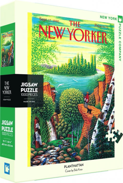 New York Puzzle Company Puzzel Planthattan - 1000 stukjes