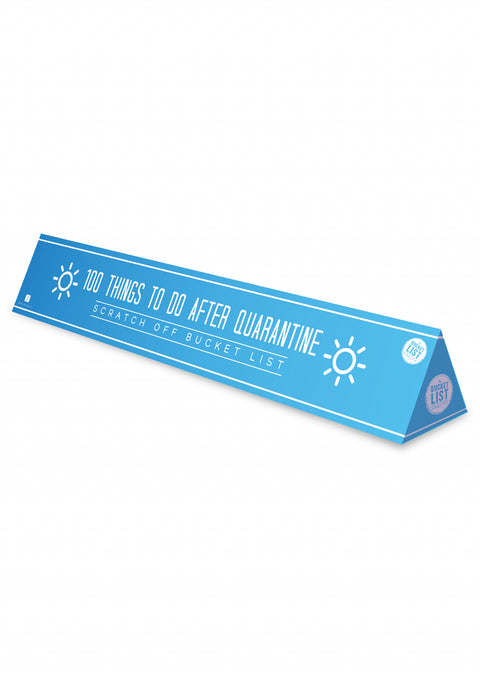 Gift Republic Krasposter - 100 Things To Do After Quarantine