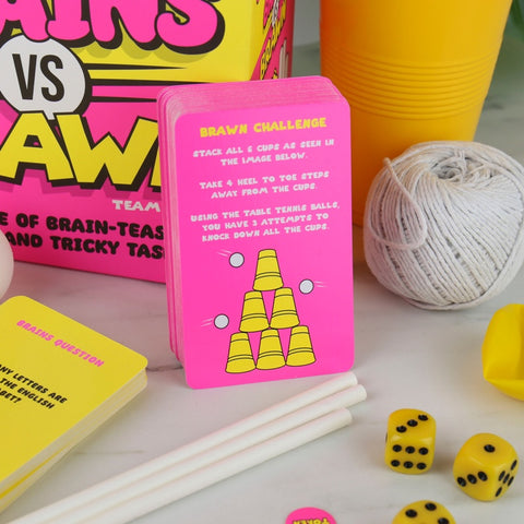 Gift Republic Kaartspel - Brains vs Brawn