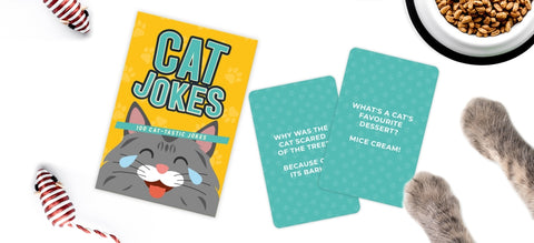 Gift Republic Kaartenset - Cat Jokes