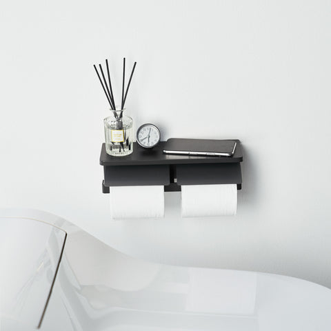 Yamazaki Tower Toiletrolhouder dubbel wandmontage