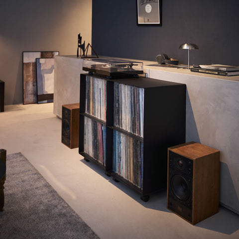 Yamazaki Tower Platenkast 2-laags op wielen