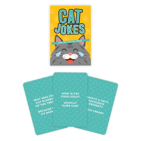Gift Republic Kaartenset - Cat Jokes