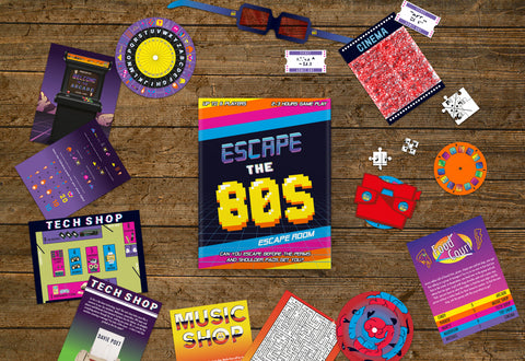 Gift Republic Bordspel - Escape the 80s