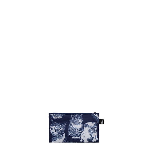 LOQI Zip Pockets - Cats gerecycled