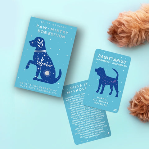 Gift Republic Kaartenset - Paw-mistry Dog edition
