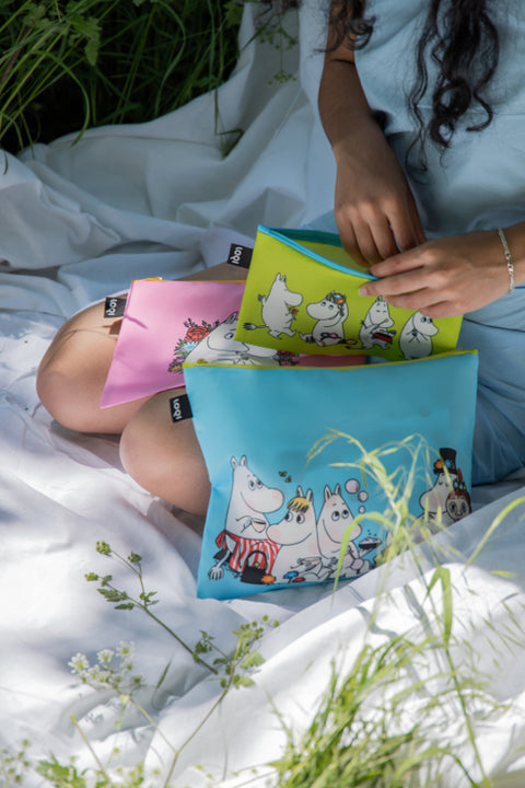 LOQI Zip Pockets - Together gerecycled