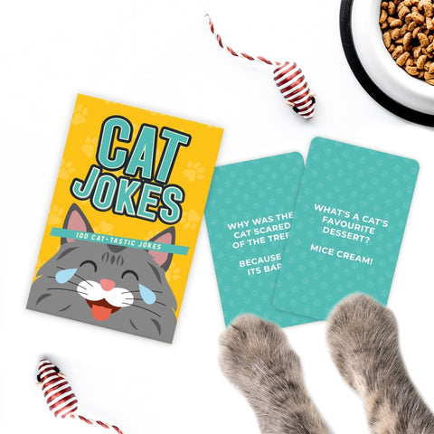 Gift Republic Kaartenset - Cat Jokes
