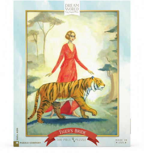 New York Puzzle Company Puzzel Tiger's Bride - 500 stukjes