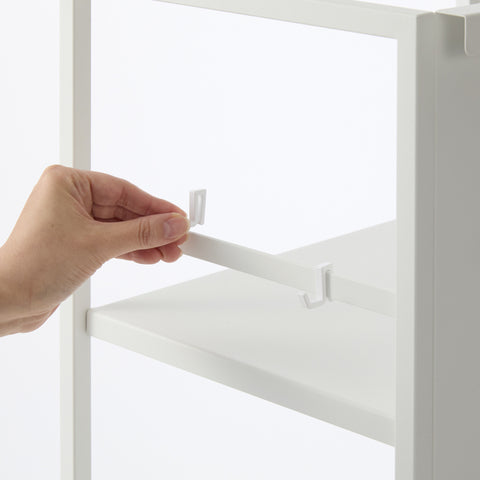 Yamazaki Tower Opbergtrolley 3-laags semi gesloten