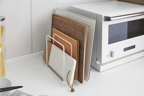 Yamazaki Tower Dienblad & snijplank standaard