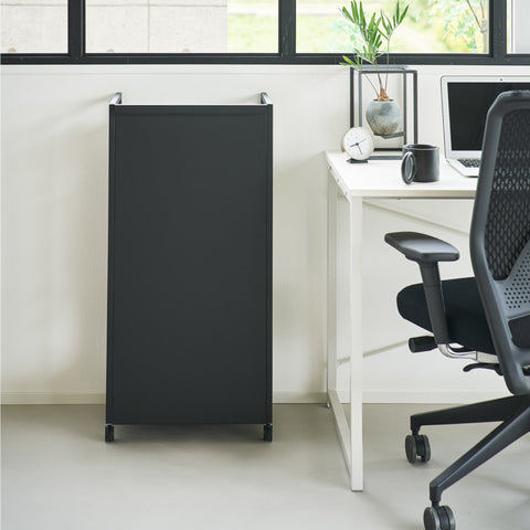 Yamazaki Tower Opbergtrolley 3-laags semi gesloten