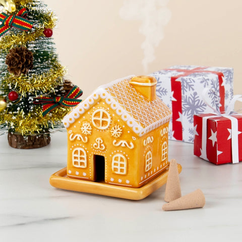 Gift Republic Wierookhouder - Gingerbread House