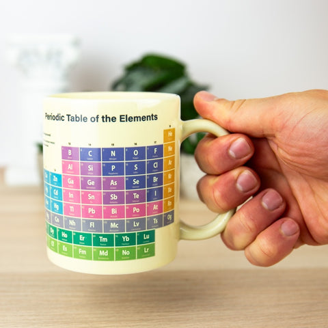 Gift Republic Mok warmtegevoelig - Heat Reveal Mug - Periodic Table