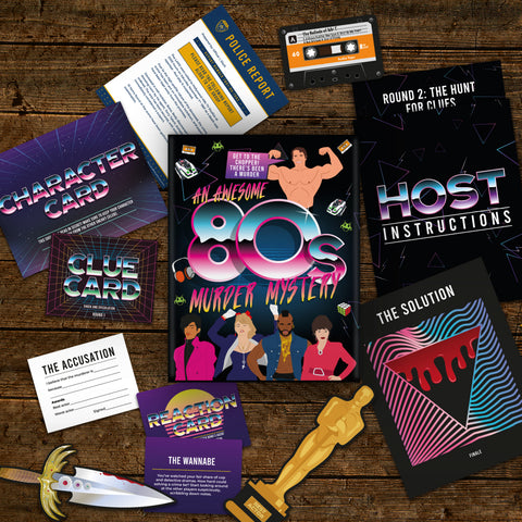 Gift Republic Bordspel - An 80s Murder