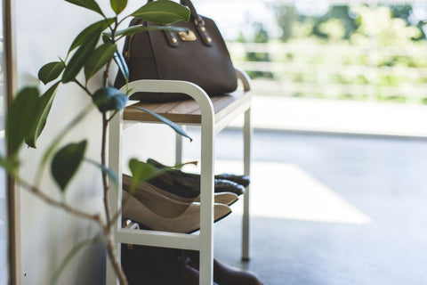 Yamazaki Tower Schoenenrek met houten plank