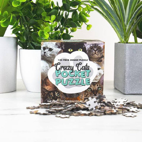 Gift Republic Minipuzzel - Crazy Cats