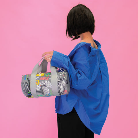 LOQI Weekender Medium - Classic Art reflecterend