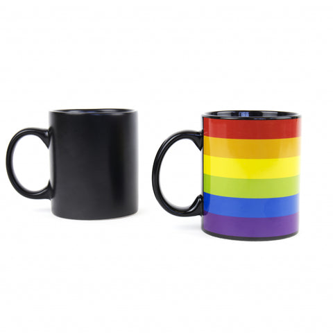 Gift Republic Mok warmtegevoelig - Heat Reveal Mug - Rainbow