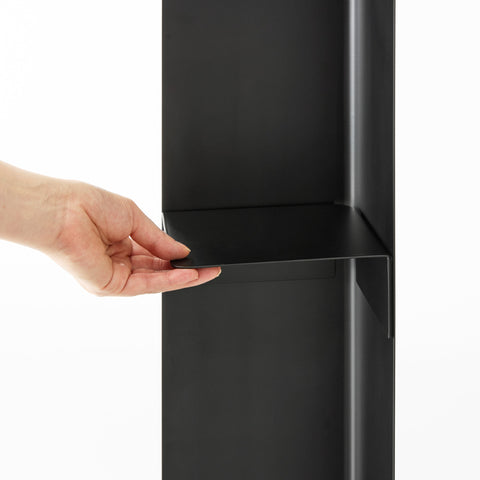 Yamazaki Tower Toiletrolhouder op wielen smal