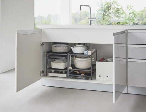 Yamazaki Tower Keukenkast organizer 3-laags