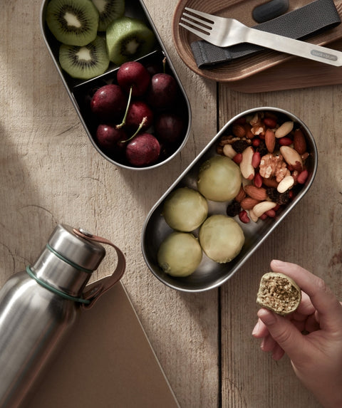 Black+Blum Bento Box - Lunchbox - 185x97x120mm - Grijs
