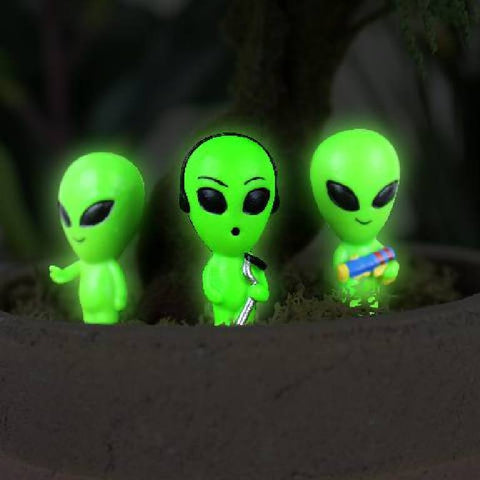 Gift Republic Plantenpot decoratie - Alien