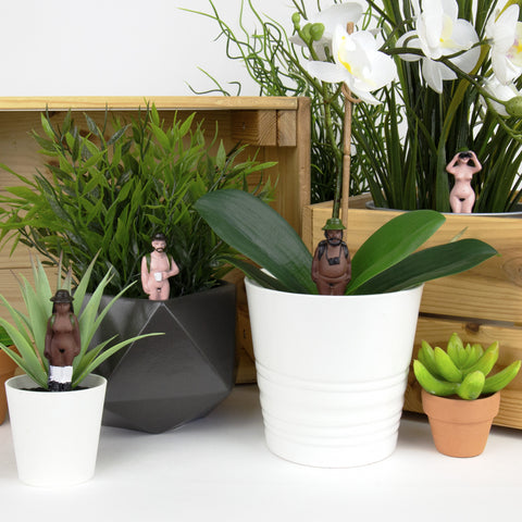 Gift Republic Plantenpot decoratie - Naked Ramblers