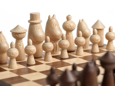 Printworks Spel - Chess Wood - Moomin x Printworks