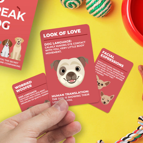 Gift Republic Kaartenset - How to speak dog