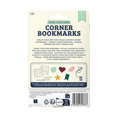 Gift Republic Boekenlegger - Personalised Corner