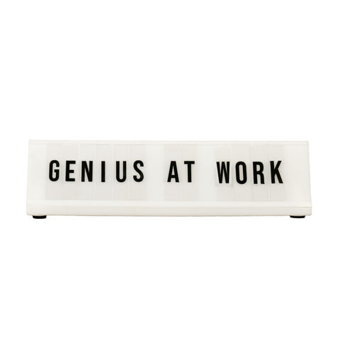 Gift Republic Light Up Desk Plaque