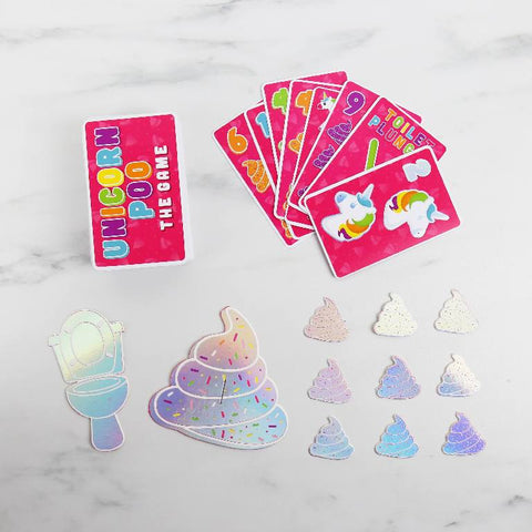 Gift Republic Kaartspel - Unicorn Poo