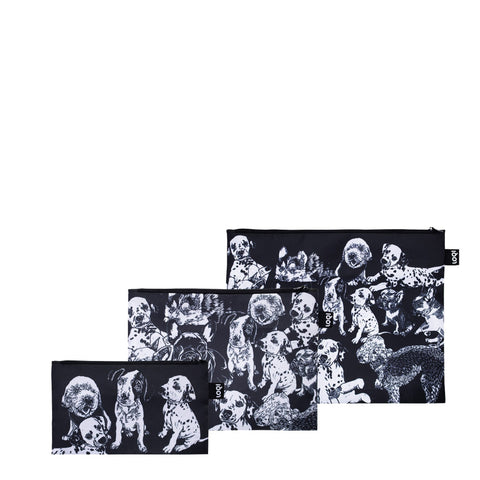 LOQI Zip Pockets - Dogs gerecycled