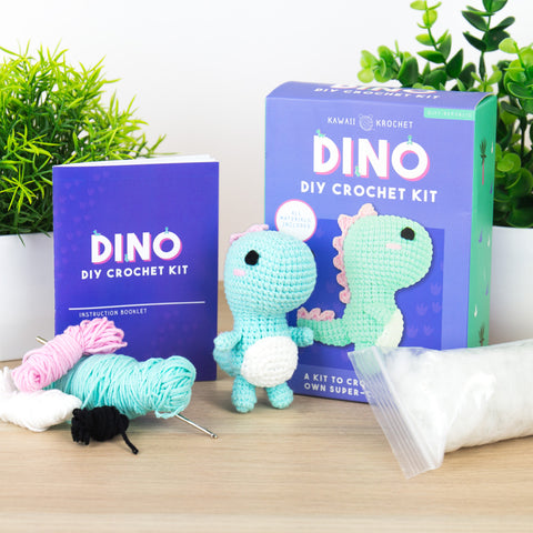Gift Republic DIY kit - Dinosaur Crochet
