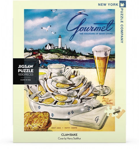 New York Puzzle Company Puzzel Gourmet Clambake - 1000 stukjes