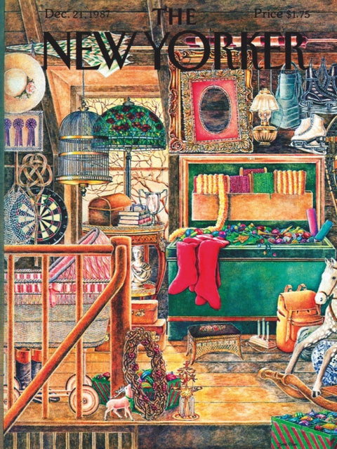 New York Puzzle Company Puzzel Christmas Attic - 1000 stukjes