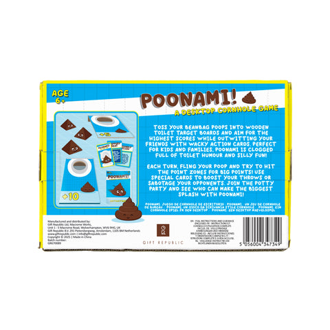 Gift Republic Spel - Poop Toss Game (Poonami)