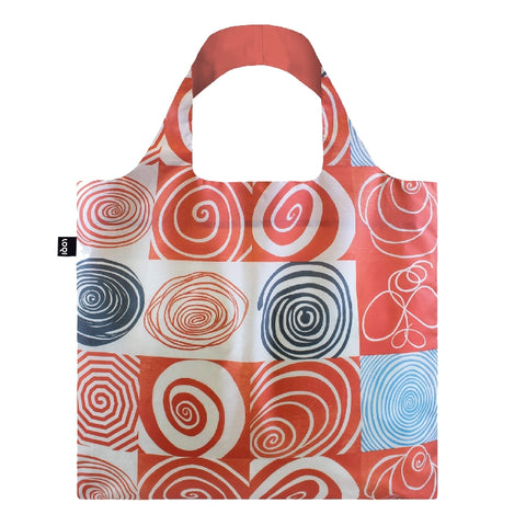 LOQI Bag Large - Spirals Grids gerecycled