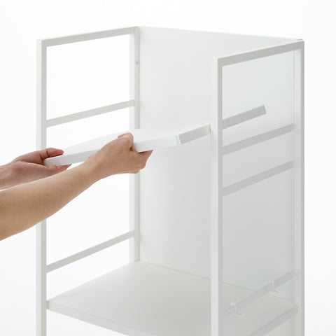 Yamazaki Tower Opbergtrolley 3-laags semi gesloten