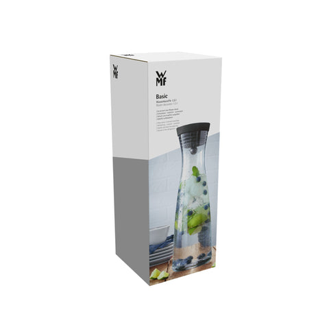 WMF Basic Waterkaraf - 1.5Ltr - Zwart/Zilver