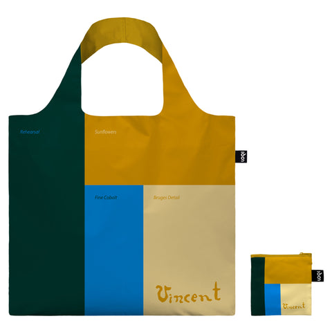 LOQI Bag Large - Sunflowers CiCLO
