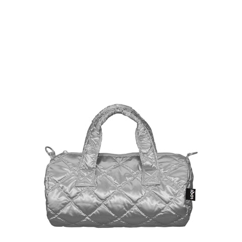 LOQI Weekender Medium - Silver Puffy
