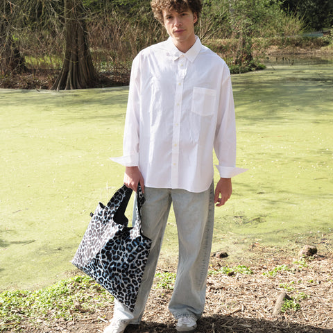 LOQI Bag Large - Leopard Twilight gerecycled