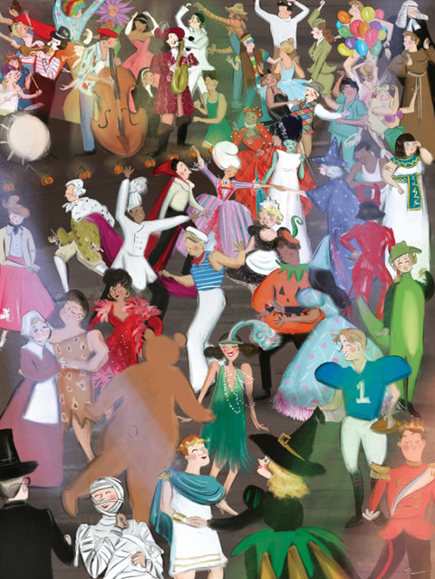 New York Puzzle Company Puzzel - Costume Ball - 1000 stukjes