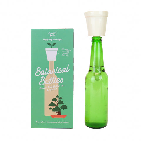 Gift Republic Botanical Bottles Kweekset - Bonsai Trees