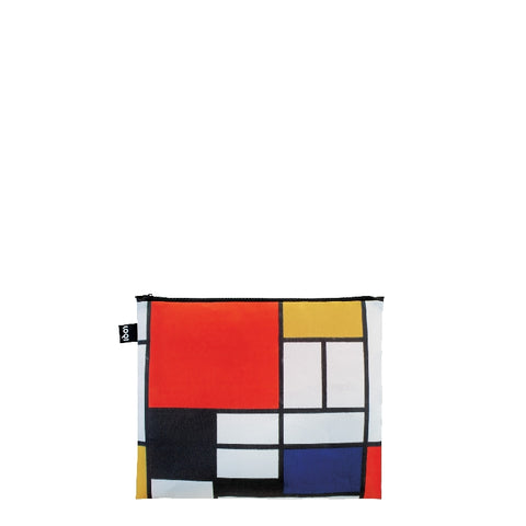 LOQI Zip Pockets - Circular Forms, Several Circles, Composition gerecycled